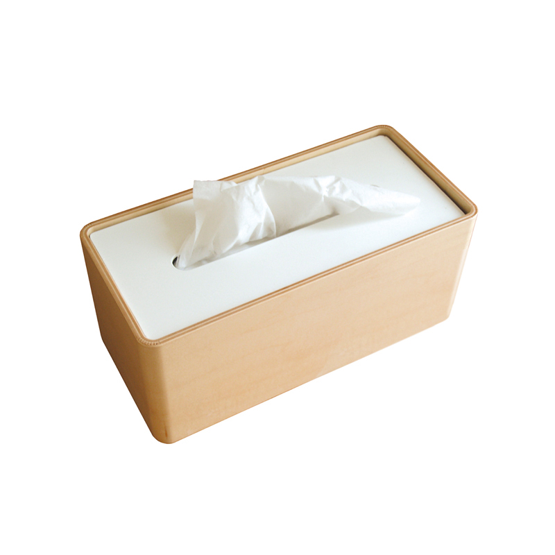 Takata Lemnos Inc. Bicolore Tissue Box by Moritoyoshi